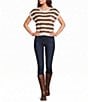 Originality Striped Boxy Pocket Knit Top - Image 3