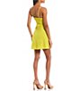 Color:Acid Lime - Image 2 - V- Neck Pull-On Cami Dress