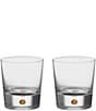 Orrefors Intermezzo Double Old-Fashion Glass, Set of 2, Color:Gold - Image 1