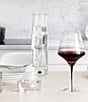 Color:Clear - Image 3 - Metropol Black Crystal Red Wine Glass, Pair