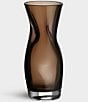 Orrefors Squeeze Small Vase, Color:Smokey Brown - Image 1