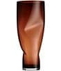 Orrefors Squeeze Vase, XL, Color:Sunset Brown - Image 1
