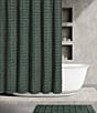 Oscar/Oliver Cameron Shower Curtain, Color:Emerald - Image 1