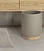 Color:Grey - Image 2 - Colwell Collection Faux-Concrete Resin and Wood Tumbler
