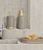 Color:Grey - Image 3 - Colwell Collection Faux-Concrete Resin and Wood Tumbler