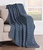 Color:Blue - Image 1 - Luca Chunky Throw