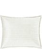 Color:White - Image 1 - Mercer Quilted Pillow Sham
