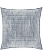 Color:Blue - Image 1 - Nils Quilted Textured Square Pillow