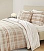 Oscar/Oliver Pascal Mini-Plaid Duvet Cover Mini Set, Color:Cinnamon - Image 3