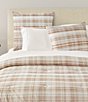 Oscar/Oliver Pascal Mini-Plaid Reversible Comforter Mini Set, Color:Cinnamon - Image 2