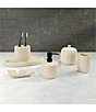 Color:Cream - Image 2 - Stefano Collection Stoneware Vanity Bath Tray