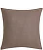 Oscar/Oliver Valencia 20#double; Square Decorative Pillow, Color:Mocha - Image 2