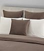 Oscar/Oliver Valencia 20#double; Square Decorative Pillow, Color:Mocha - Image 3
