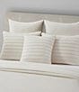 Color:Cream - Image 3 - Valencia 20#double; Square Quilted Decorative Pillow