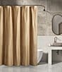 Color:Gold - Image 1 - Valencia Embossed Velvet Shower Curtain