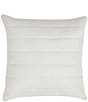 Color:Ivory - Image 1 - Varick 18#double; Square Quilted Decorative Pillow