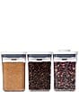 OXO 3-Piece Small Square Short POP Container Set - Image 2