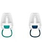 Color:Navy/Teal - Image 1 - OXO Tot Baby Feeding Silicone Self-Feeder 2-Pack