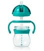 Color:Teal - Image 3 - Tot Baby Feeding Transitions Straw Sippy Cup