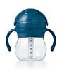 Color:Navy - Image 2 - Tot Baby Feeding Transitions Straw Sippy Cup