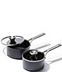 OXO Ceramic Professional Non-Stick 4-Piece Saucepan Set - Image 1