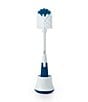 Color:Navy - Image 1 - Tot Bottle Brush With Stand