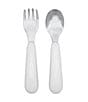 Color:Pink - Image 2 - Tot On-the-Go Fork and Spoon Set
