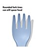 OXO Tot Plastic Fork & Spoon 4-Pack, Color:Dusk/Opal - Image 5