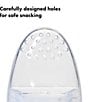 OXO Tot Silicone Self Feeder 2-Pack, Color:Opal/Dusk - Image 5