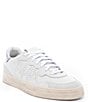 Color:Metallico - Image 1 - Bali Metallico Leather Lace-Up Sneakers