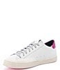 Color:Goblin - Image 4 - John Goblin Leather Lace-Up Sneakers