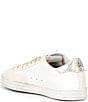 Color:Gold/Beta - Image 3 - John Gold Beta Leather Lace-Up Sneakers