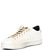 Color:Gold/Beta - Image 4 - John Gold Beta Leather Lace-Up Sneakers