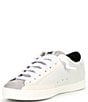 Color:Pixel - Image 4 - John Pixel Leather Lace-Up Sneakers