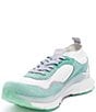 Color:Tiffany/White - Image 4 - Lightning Low-Top Sneakers
