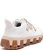 Color:White/Sand - Image 2 - X Vibram Monalea Mixed Media Lace-Up Sneakers