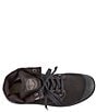 Color:Black - Image 5 - Women's Baggy Foldover Lace-Up Sneakers