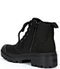 Color:Black - Image 3 - Women's Pallabase Twill Lug Sole Sneaker Booties