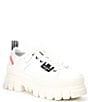 Color:Star White - Image 1 - Women's Revolt Lo TX Platform Lug Sole Sneakers