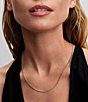Pandora Ball Chain Sterling Silver Necklace - Image 3