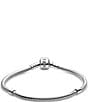 Pandora Barrel Clasp Snake Sterling Silver Charm Bracelet - Image 2