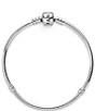 Pandora Barrel Clasp Snake Sterling Silver Charm Bracelet - Image 3