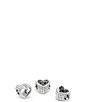 Pandora Beaded Open Heart Sterling Silver Charm - Image 4
