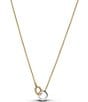 Pandora Beads And Pave Interlocking Circles Necklace - Image 2