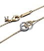 Pandora Beads And Pave Interlocking Circles Necklace - Image 3