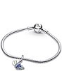 Pandora Blue Butterfly & Quote Double Dangle Sterling Silver Charm - Image 5