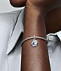 Pandora Blue Butterfly & Quote Double Dangle Sterling Silver Charm - Image 6