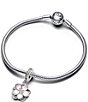 Pandora Cherry Blossom Sterling Silver Charm - Image 3