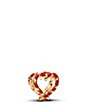 Pandora Christmas Candy Cane Open Heart Charm - Image 1