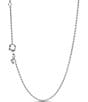 Pandora Classic Sterling Silver Cable Chain Necklace - Image 1